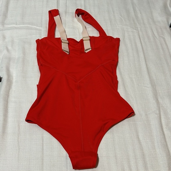 Bodysuit Red Size M NWOT - Picture 5 of 11